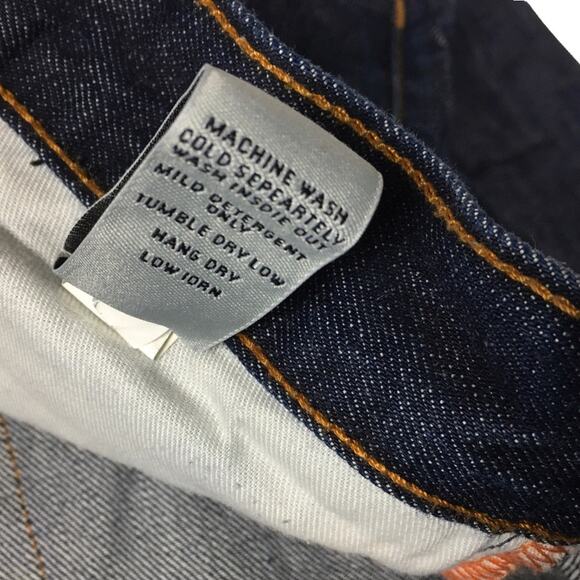 True Grit Whiskey Slim Straight Jeans‎ Button Fly Cone Denim Pants Men's 30 x 34 - Picture 7 of 11